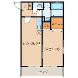 香椎駅 徒歩25分 2階の物件間取画像